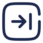 Recive Square SVG Icon